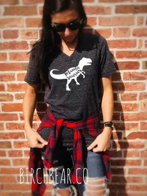 Mamasaurus Dinosaur Shirt