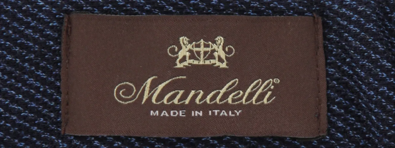 Mandelli Navy Blue Pants