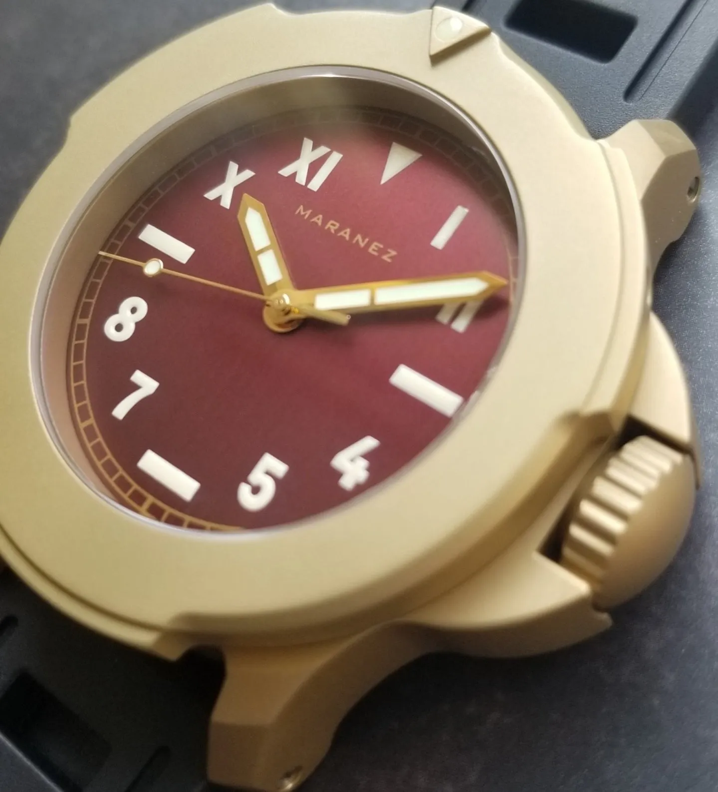 Maranez Bangla 47 brass brushed red California