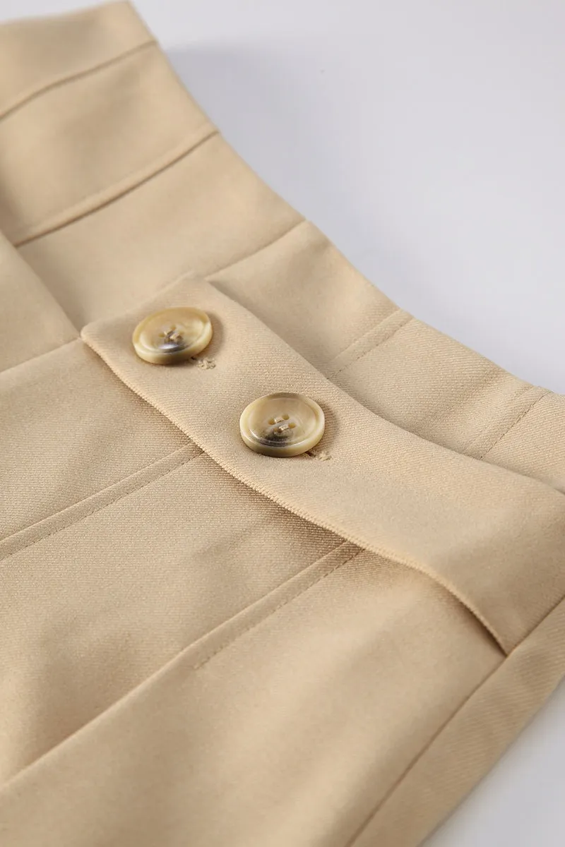 Marcia Pleated Midi Skirt