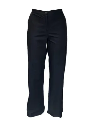 Marina Rinaldi Women's Black Registro Straight Leg Pants Size 16W/25 NWT