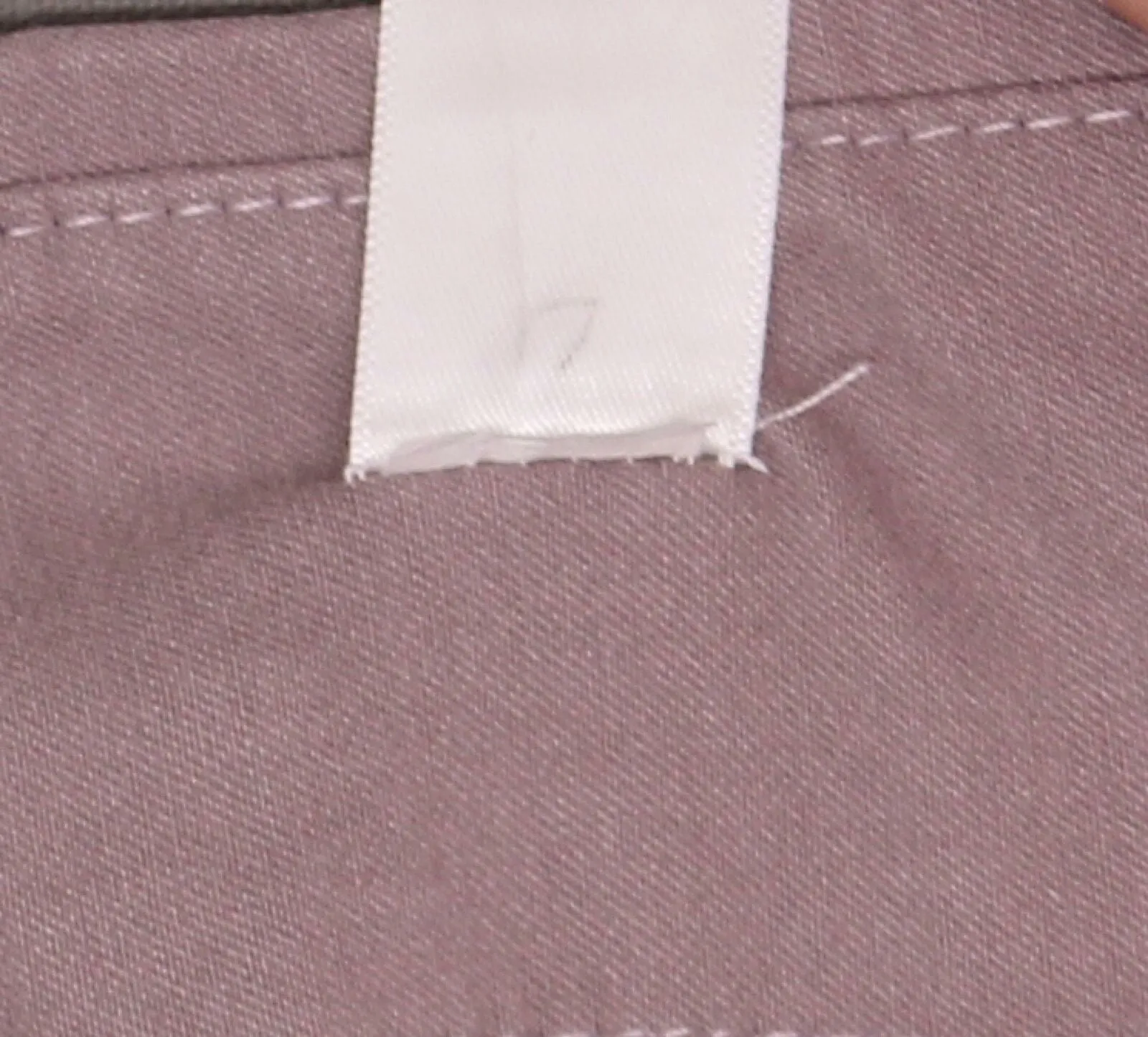 MarlaWynne Stretch Twill FLATTERfit Pants With Slit Lilac Gray Petite 6