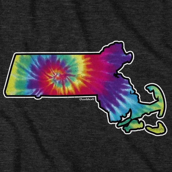Massachusetts Tie Dye T-Shirt