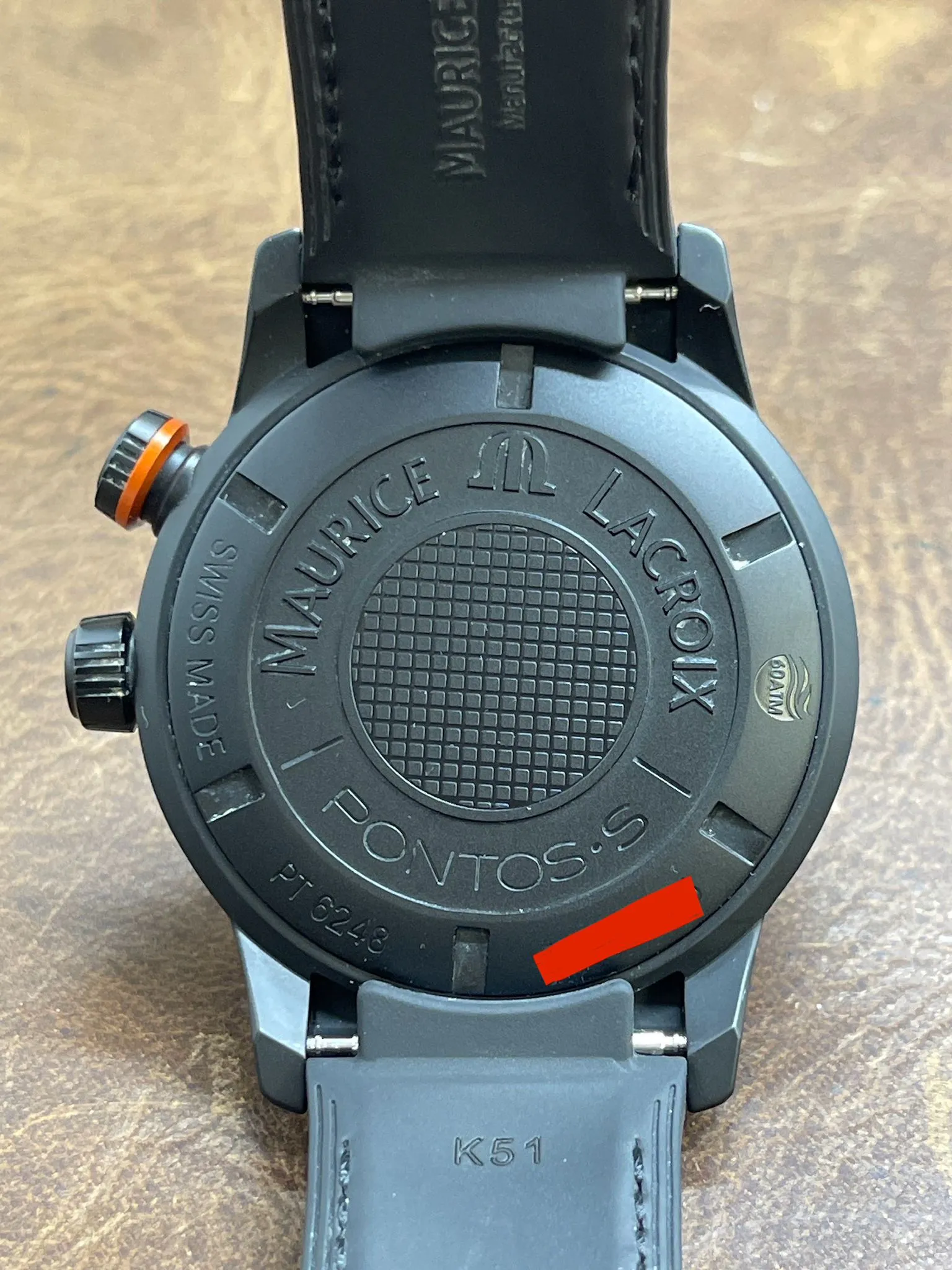 Maurice Lacroix Pontos S Diver PT6248 Black Dial Automatic Men's Watch