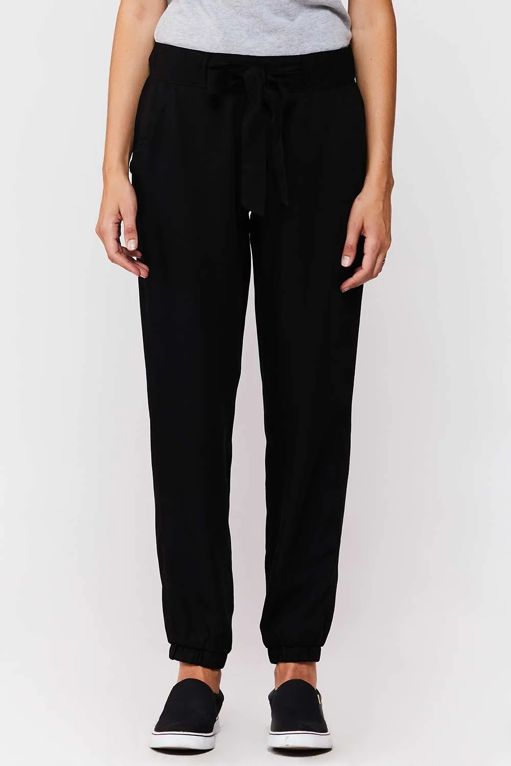 Mckay black jogger pants