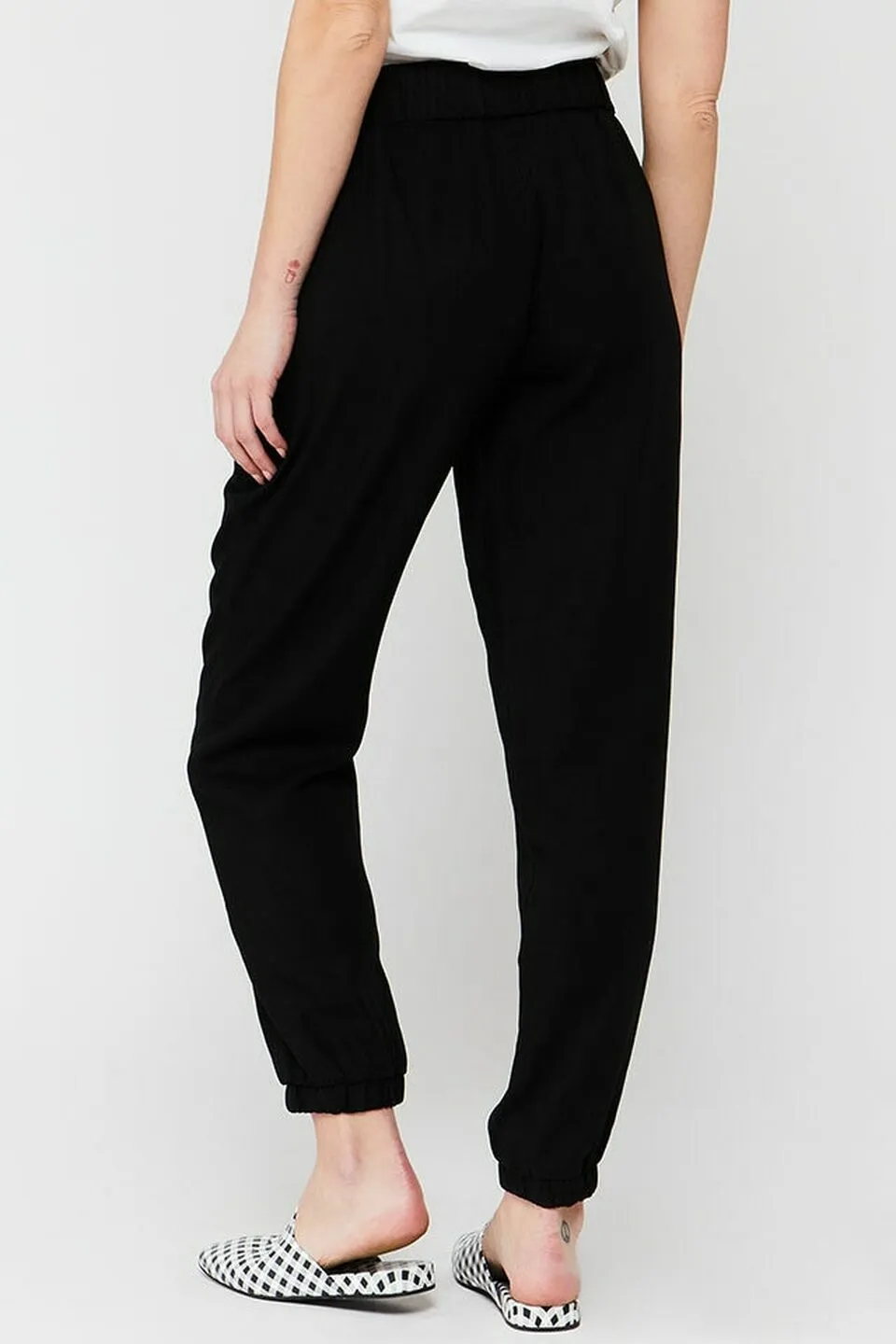 Mckay black jogger pants