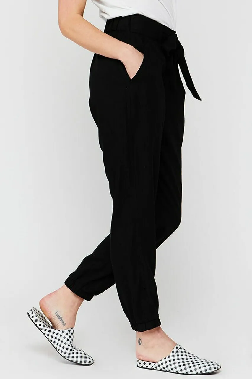 Mckay black jogger pants