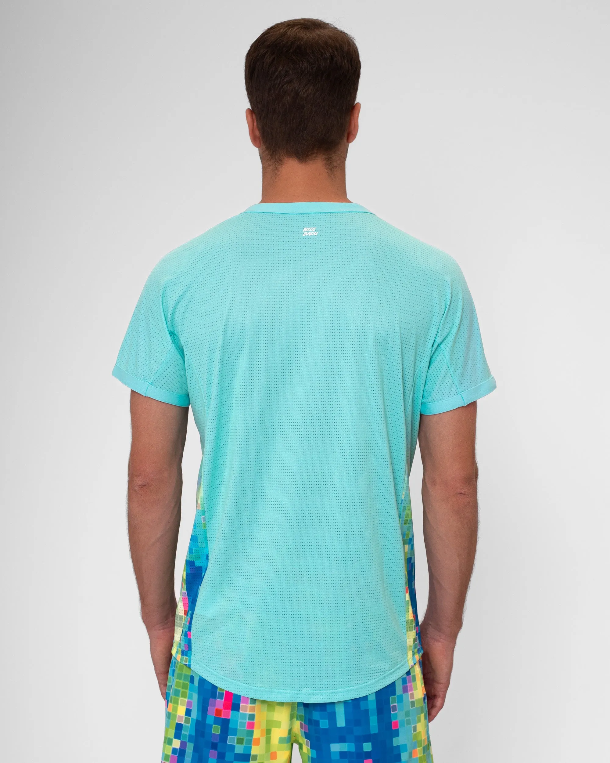 Melbourne Aqua V-Neck Tee