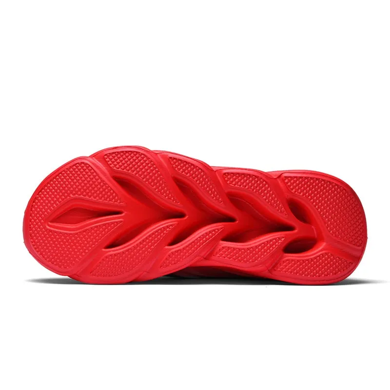 Men Sneakers Lace Up Low Top Jogging Shoes
