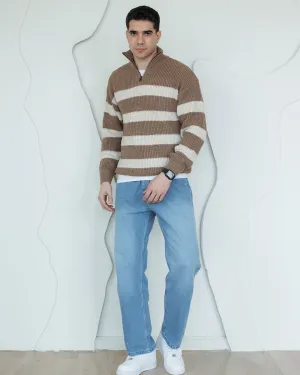 Men Wide Leg Denim Pants