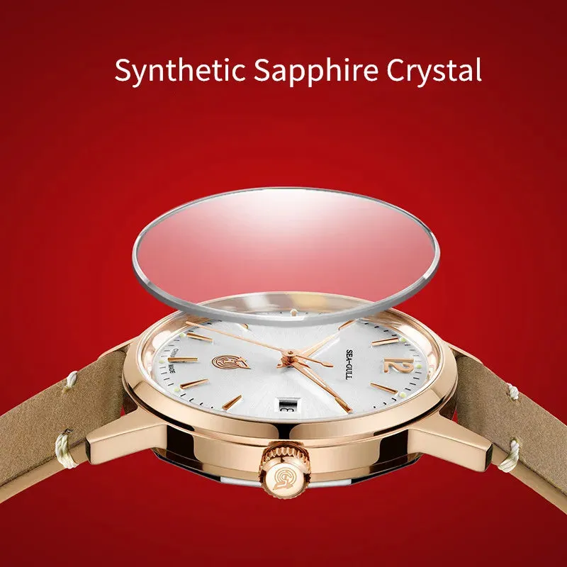 Men's Classic Retro Gold Dial Watch