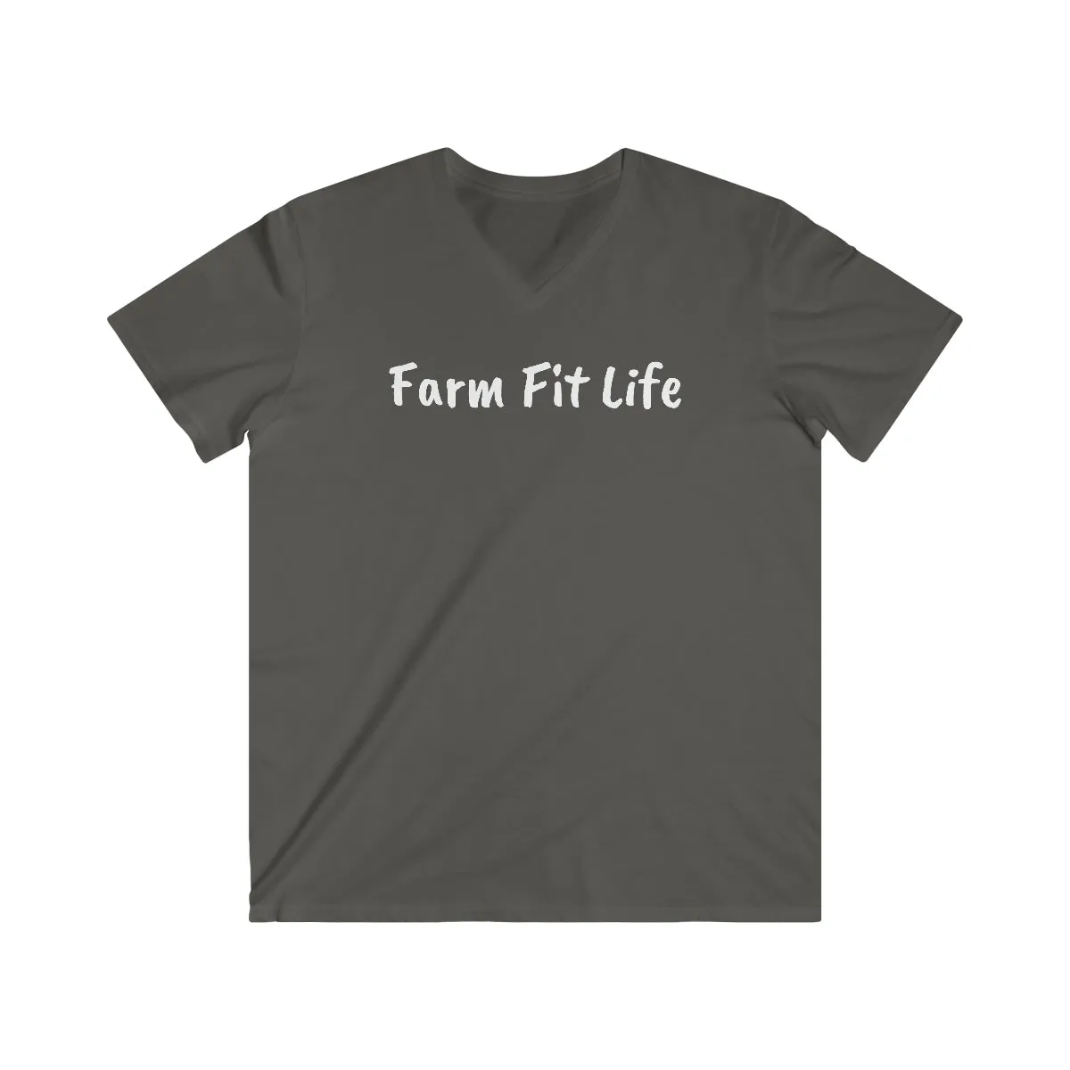 Men's Fitted V-Neck Short Sleeve Tee