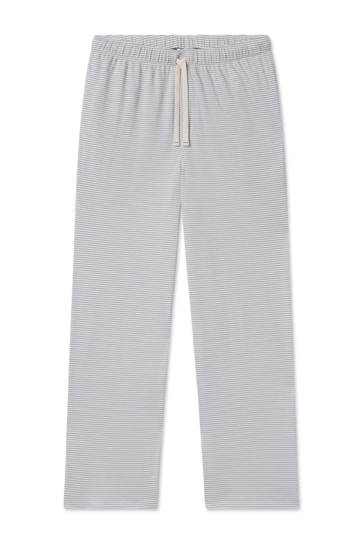Men's Pima Sleep Pants in Slate Bar Stripe