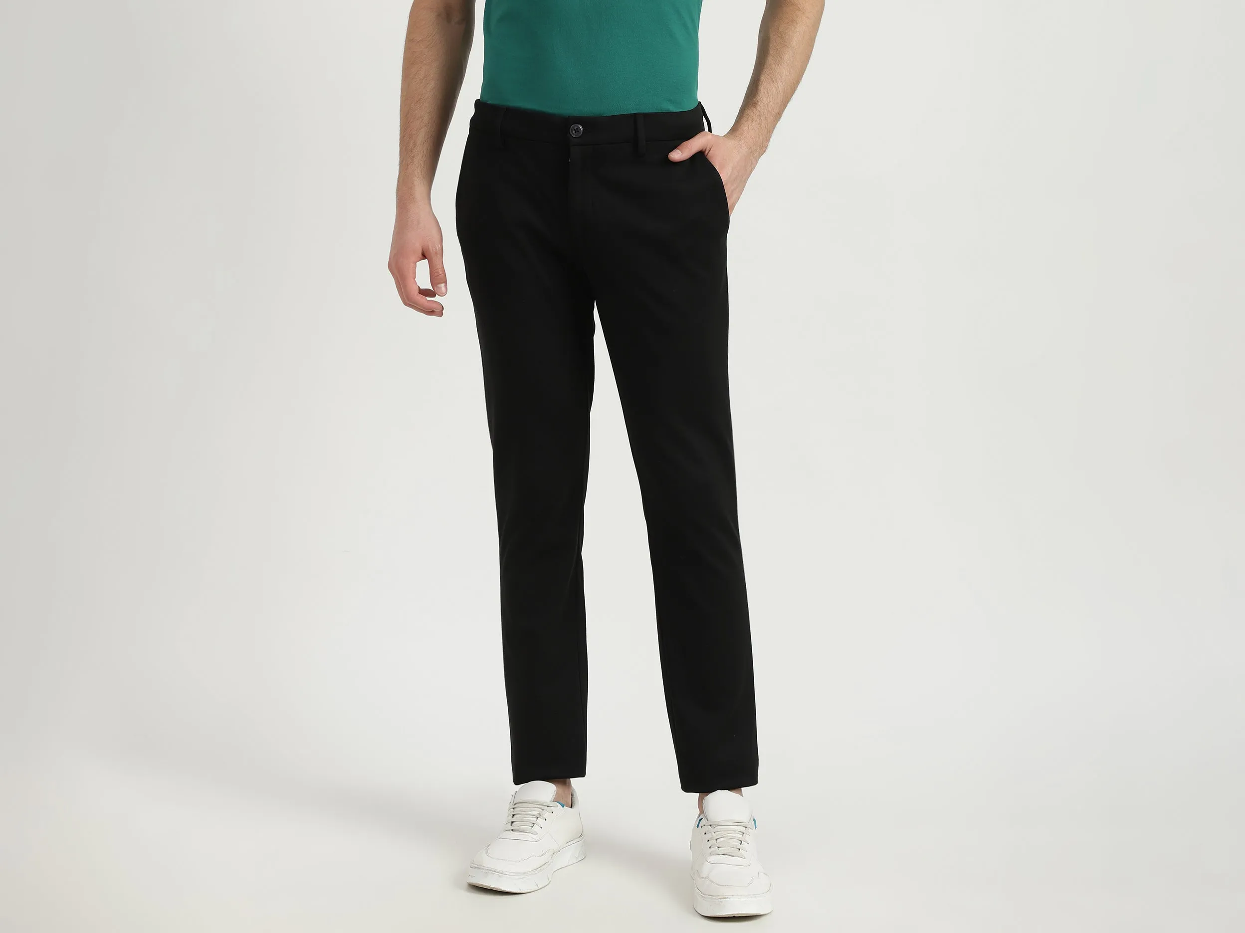 Mens Slim Fit Patterned Pants