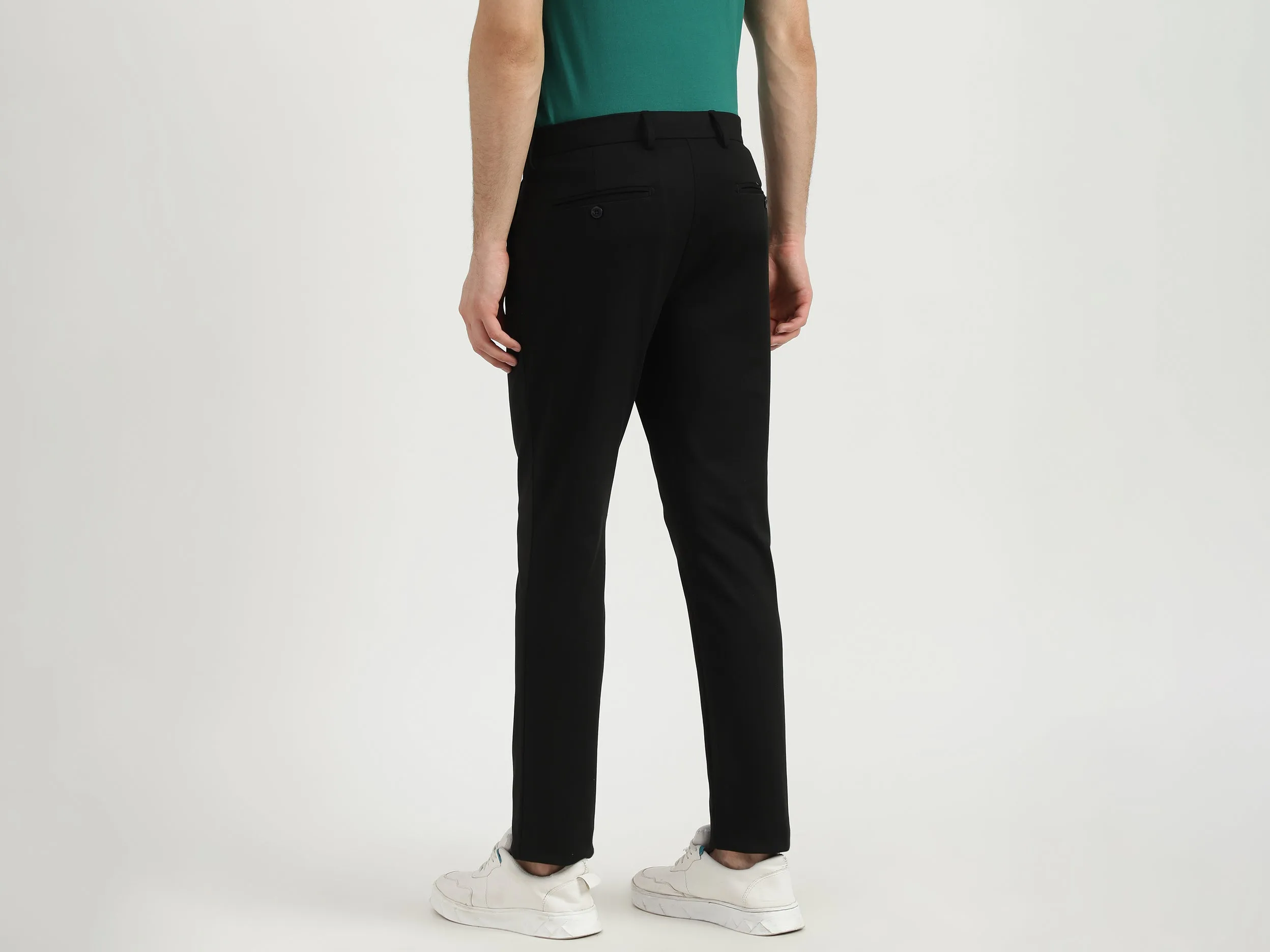 Mens Slim Fit Patterned Pants
