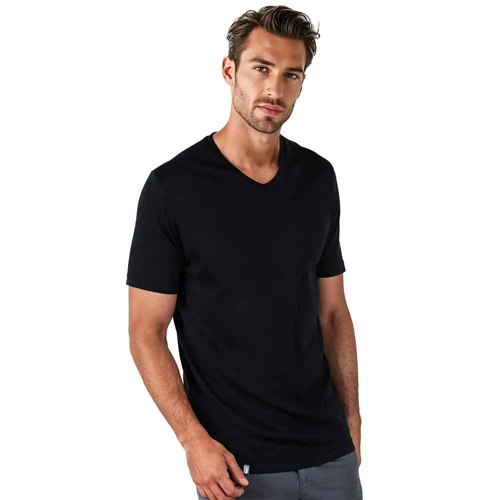 Merino V-Neck T-Shirt Herren