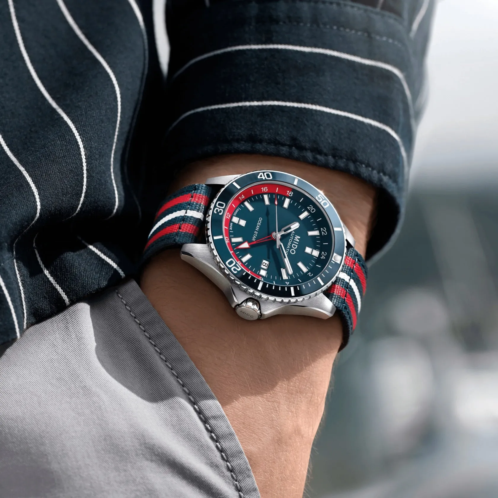 MIDO Ocean Star GMT Watch Set M026.629.11.041.00
