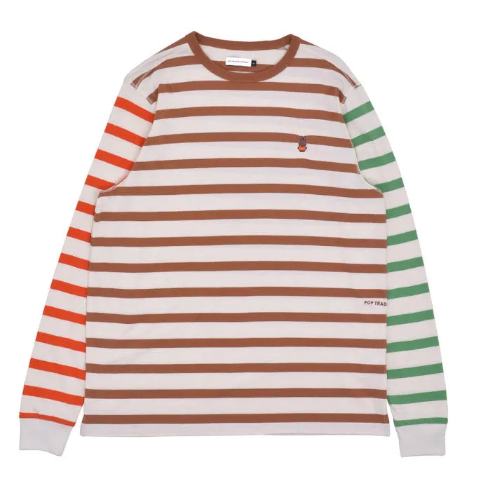 miffy embroidered striped longsleeve t-shirt offwhite multi