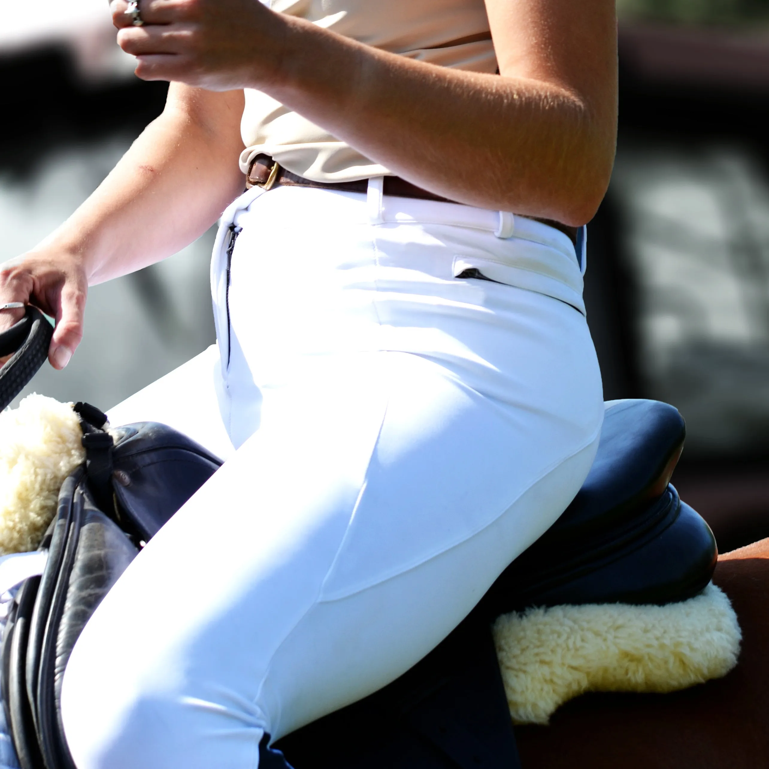 Milton Breeches - White