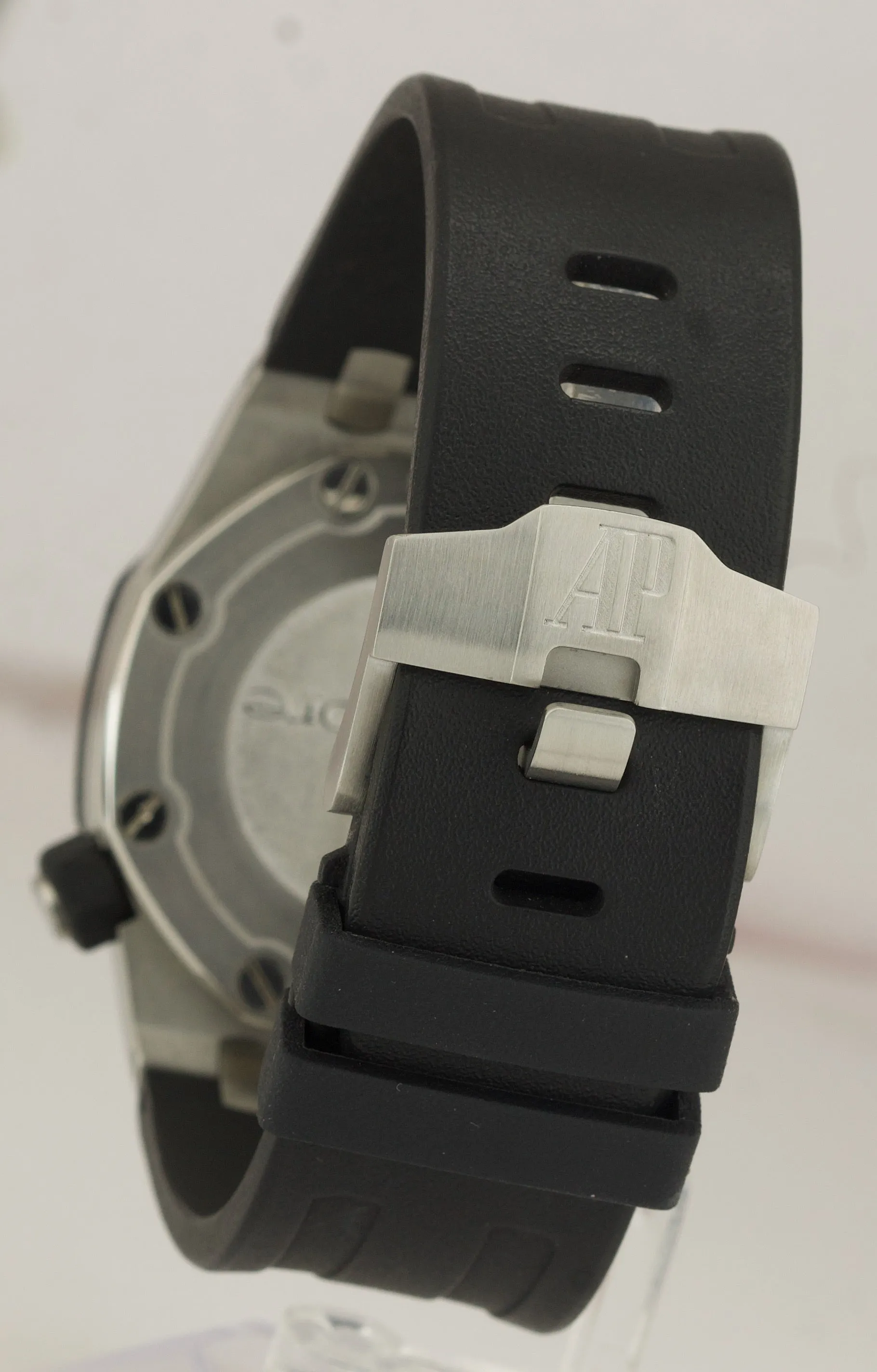 MINT Audemars Piguet Royal Oak Offshore Diver Black 15703ST.OO.A002CA.01 Watch
