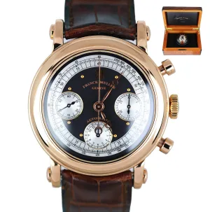 MINT Men's Franck Muller 7000 CC 39mm 18K Rose Gold Chronograph Automatic Watch