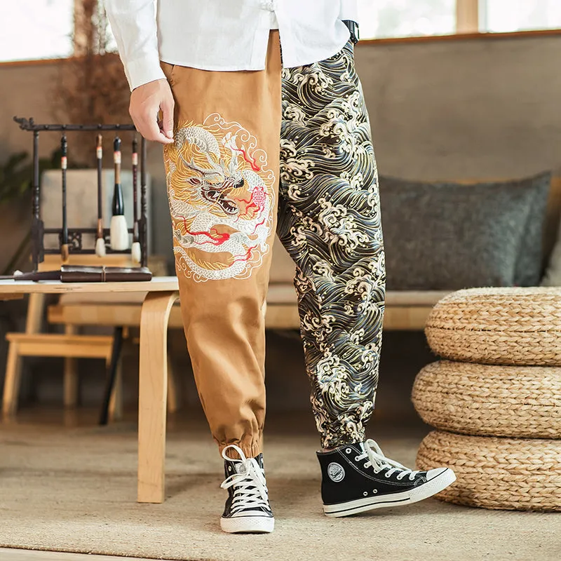 Mizuchi Water Dragon Jogger Pants