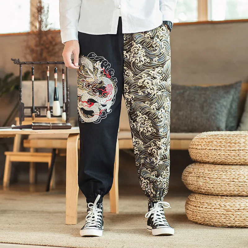 Mizuchi Water Dragon Jogger Pants