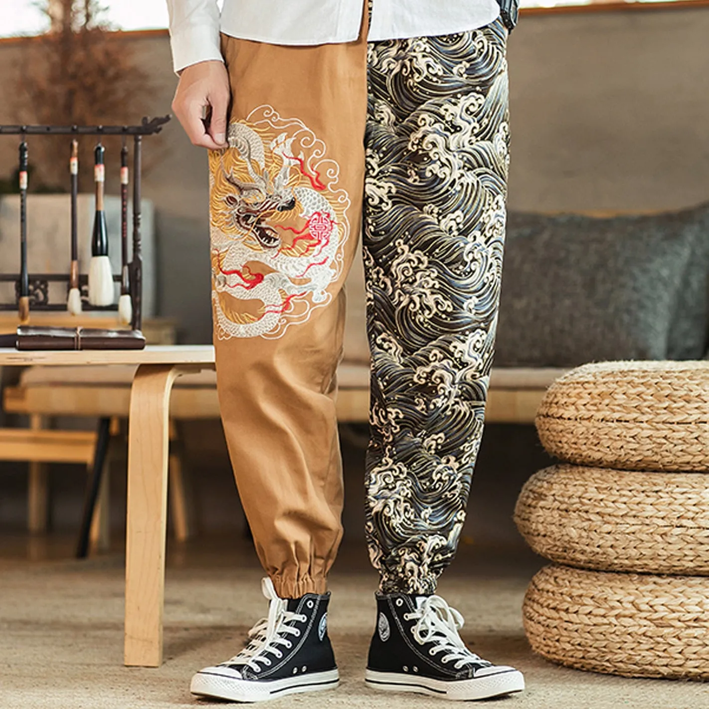 Mizuchi Water Dragon Jogger Pants
