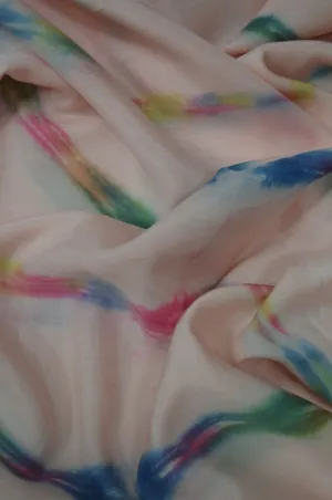 Modal Soft Muslin Tie dye Fabrics