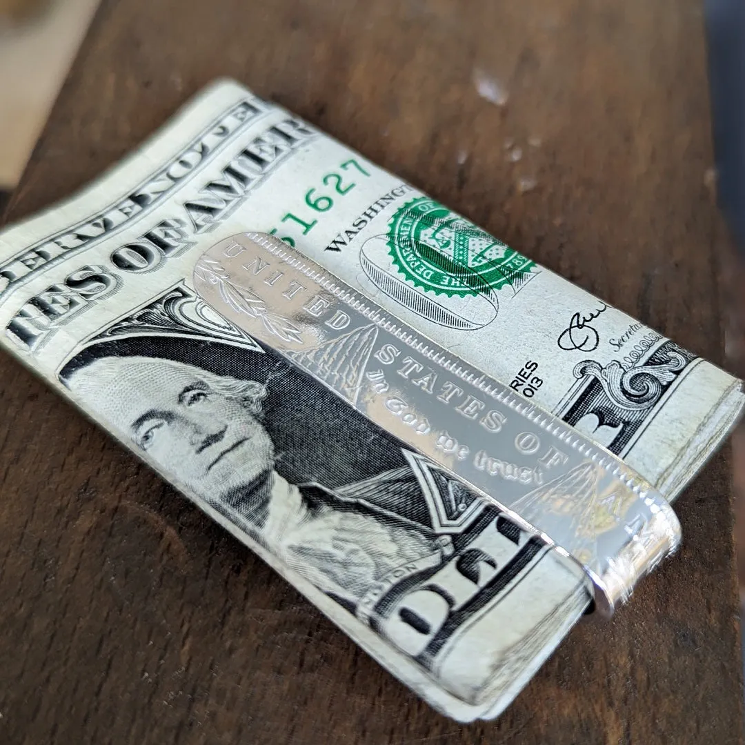 Morgan Silver Dollar Money Clip