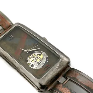 Movement Watch with Multi Color Dial