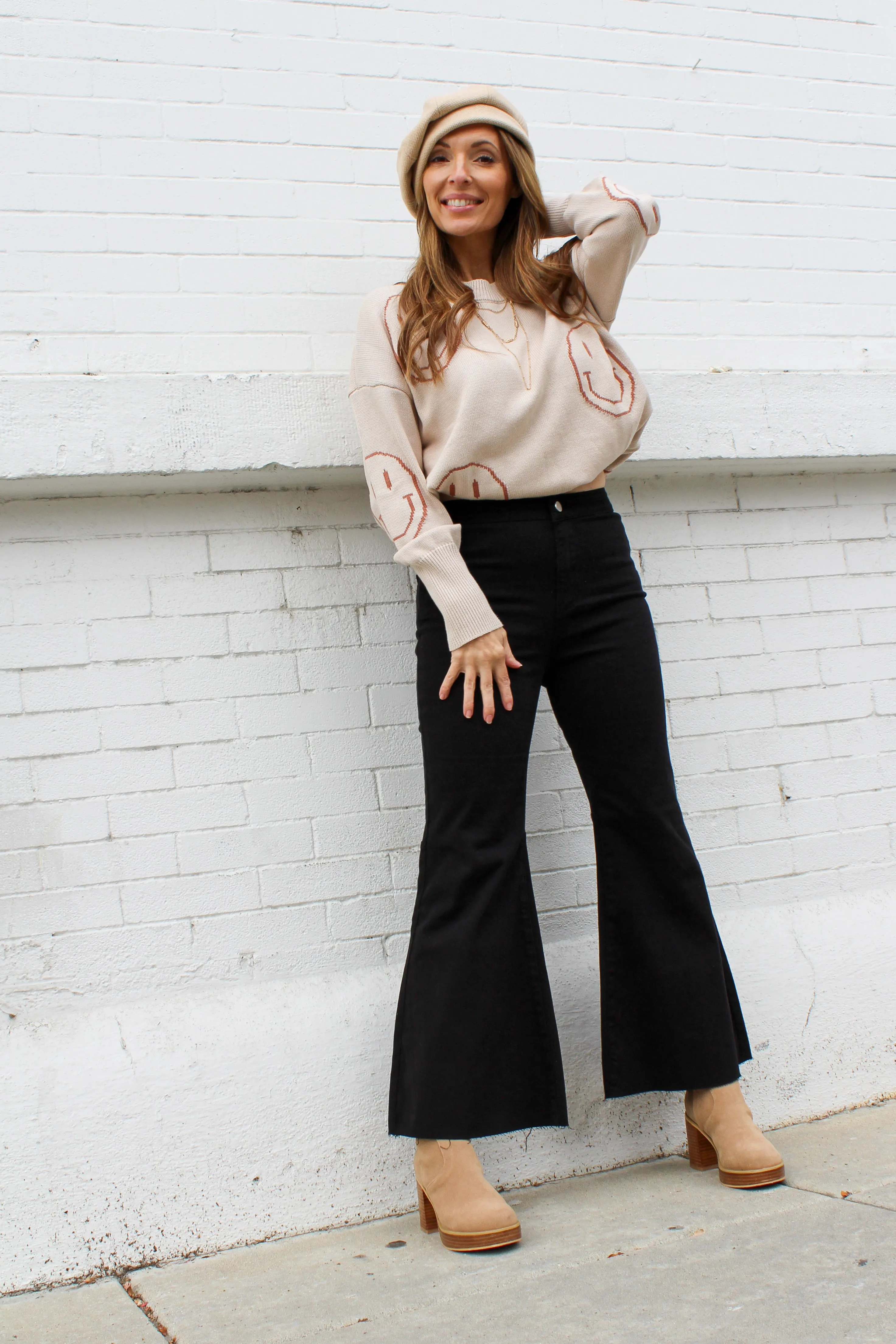 MUSE FLARED CROP PANTS