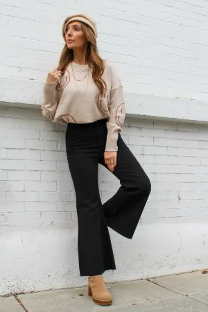 MUSE FLARED CROP PANTS