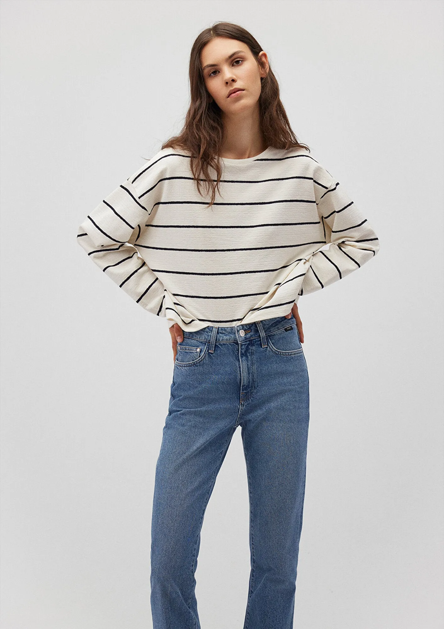 Navy Striped T-Shirt