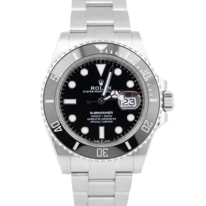 NEW 2023 PAPERS Rolex Submariner Date Black Stainless Steel 41mm 126610 LN B P