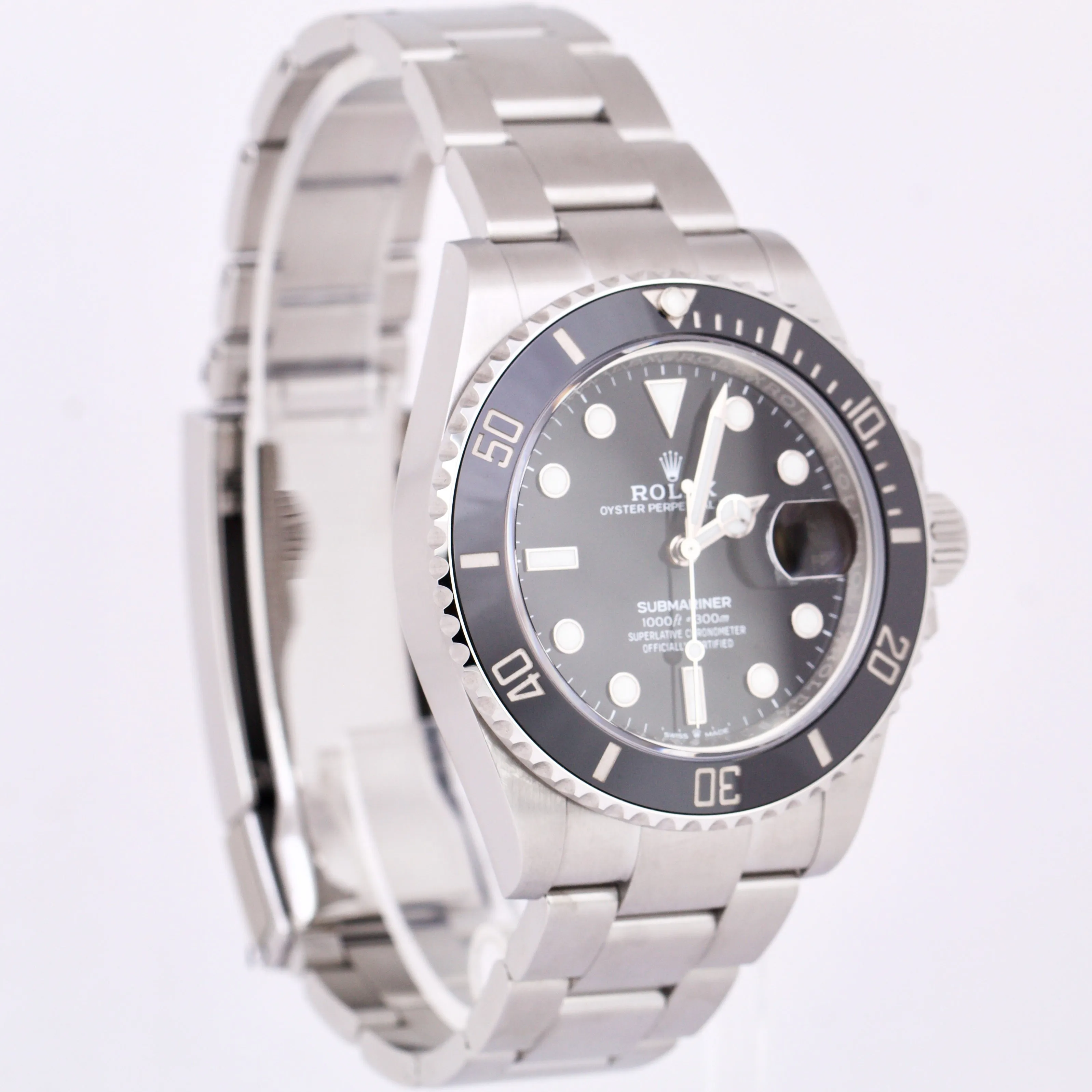 NEW 2023 PAPERS Rolex Submariner Date Black Stainless Steel 41mm 126610 LN B P