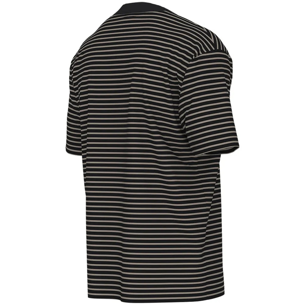 New Balance Numeric Thin Stripe T Shirt Black
