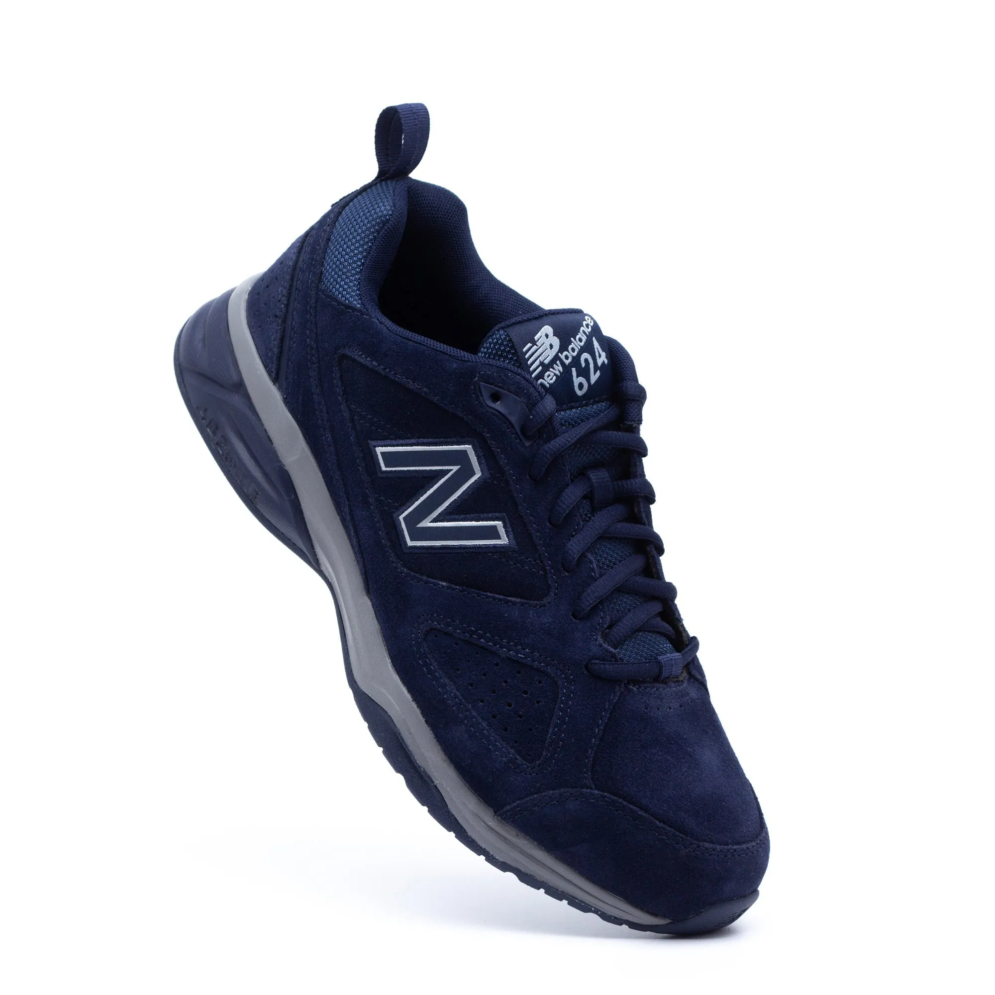 New Balance Wide Fit MX624V4 Marineblaue Herren-Sneaker