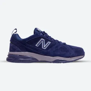 New Balance Wide Fit MX624V4 Marineblaue Herren-Sneaker
