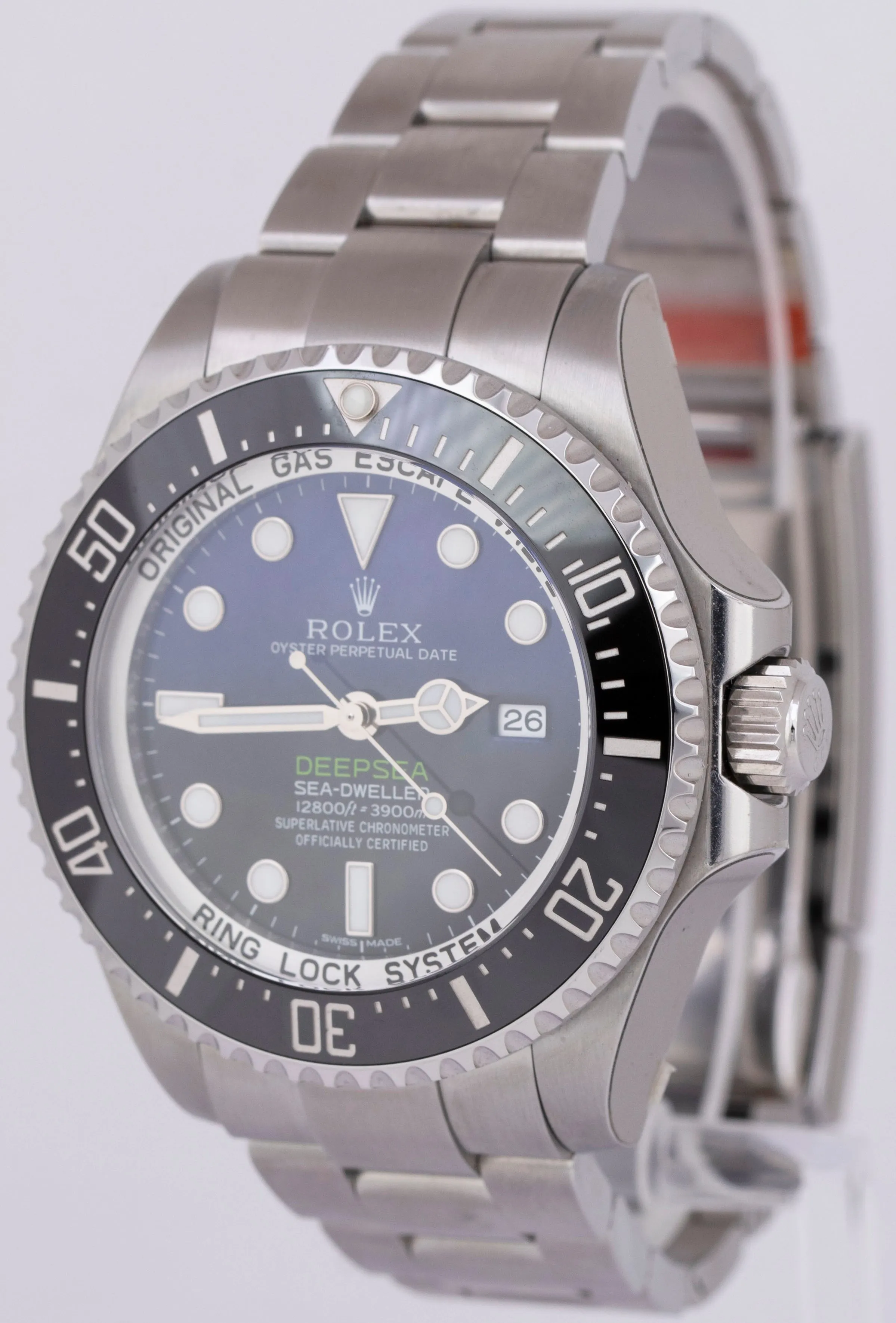 NEW STICKERED PAPERS Rolex Sea-Dweller Deepsea 'James Cameron' 116660 44mm BOX