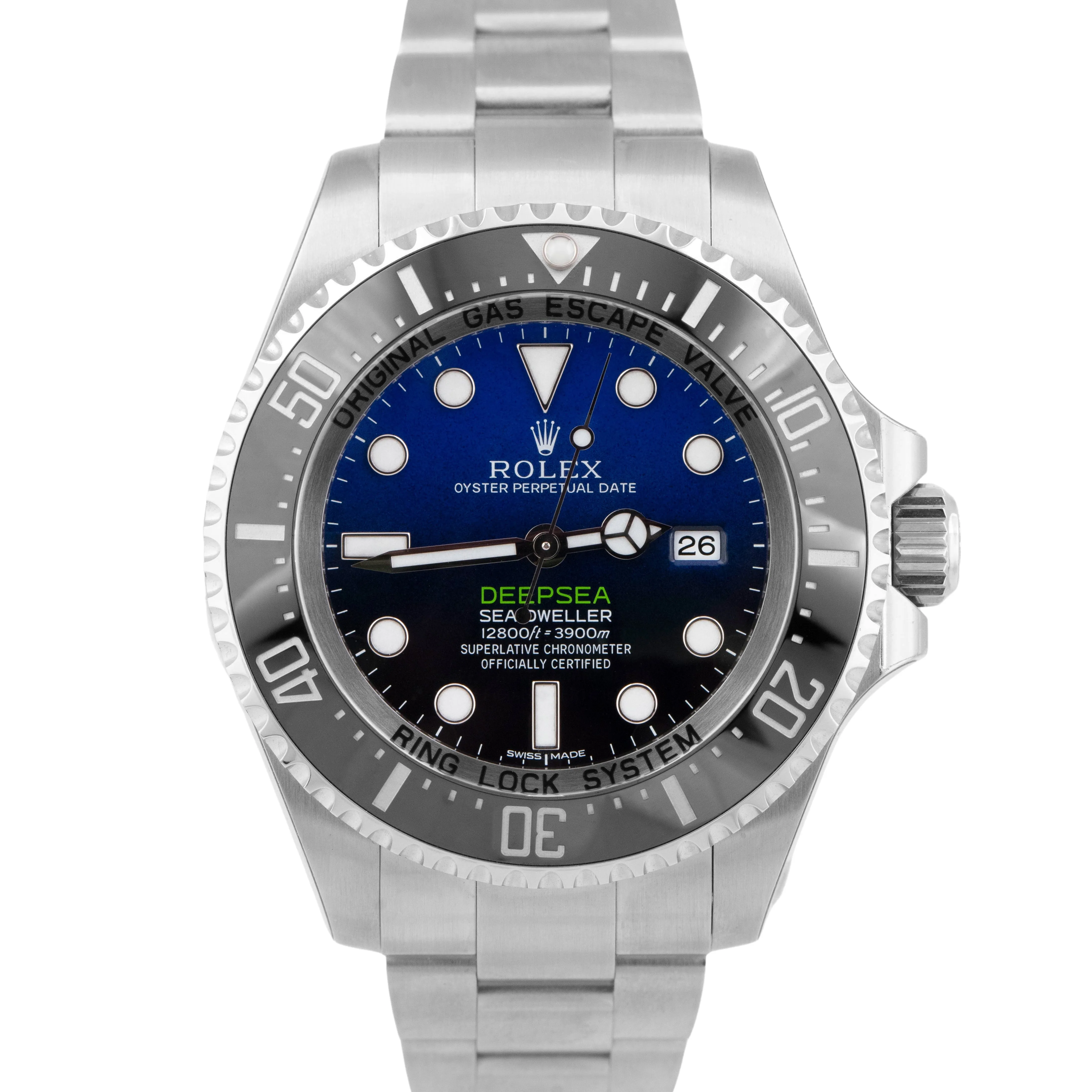 NEW STICKERED PAPERS Rolex Sea-Dweller Deepsea 'James Cameron' 116660 44mm BOX