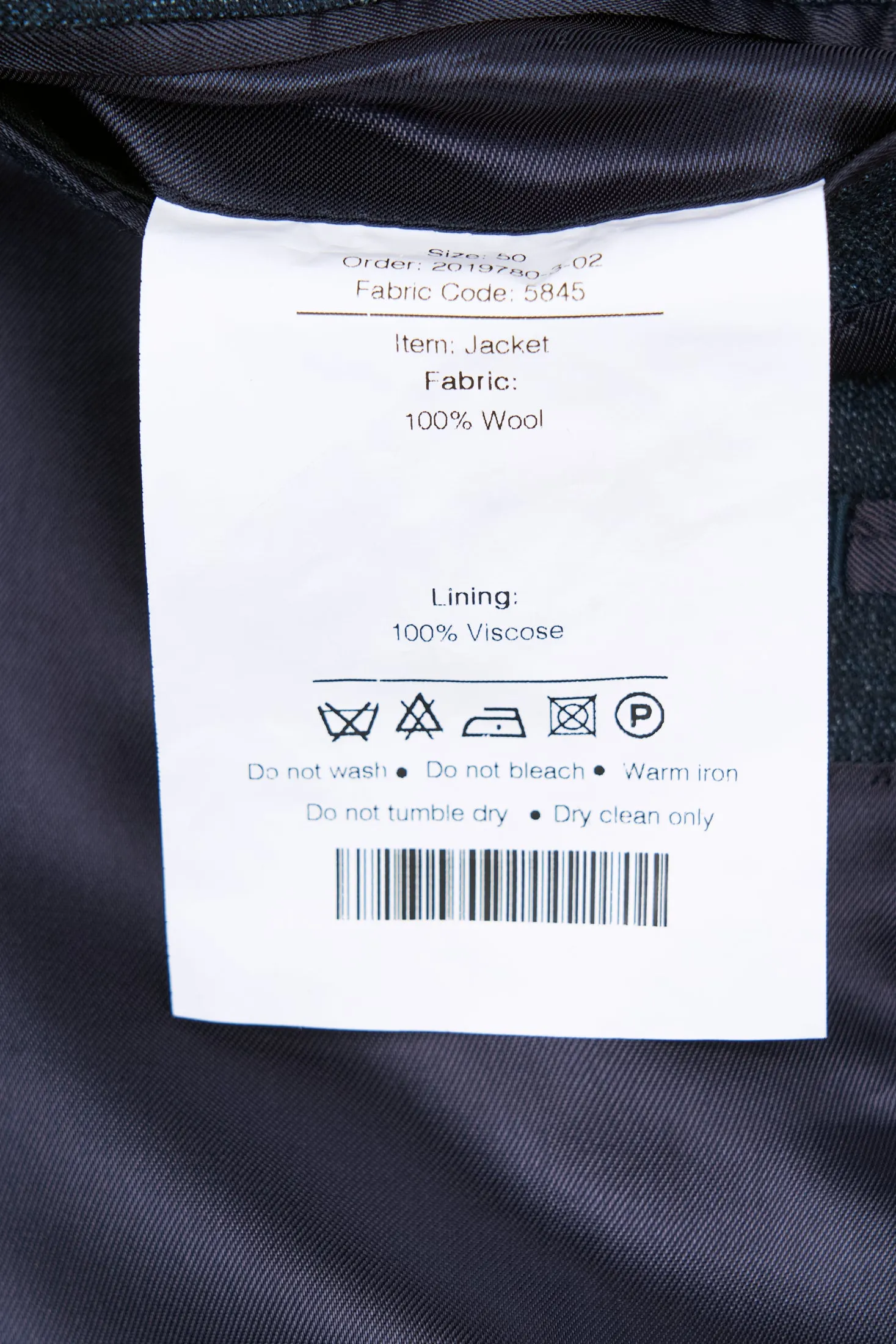 New SUITREVIEW Elmhurst Midnight Blue Speckle Pure Wool Super 130s Suit - Size 42L