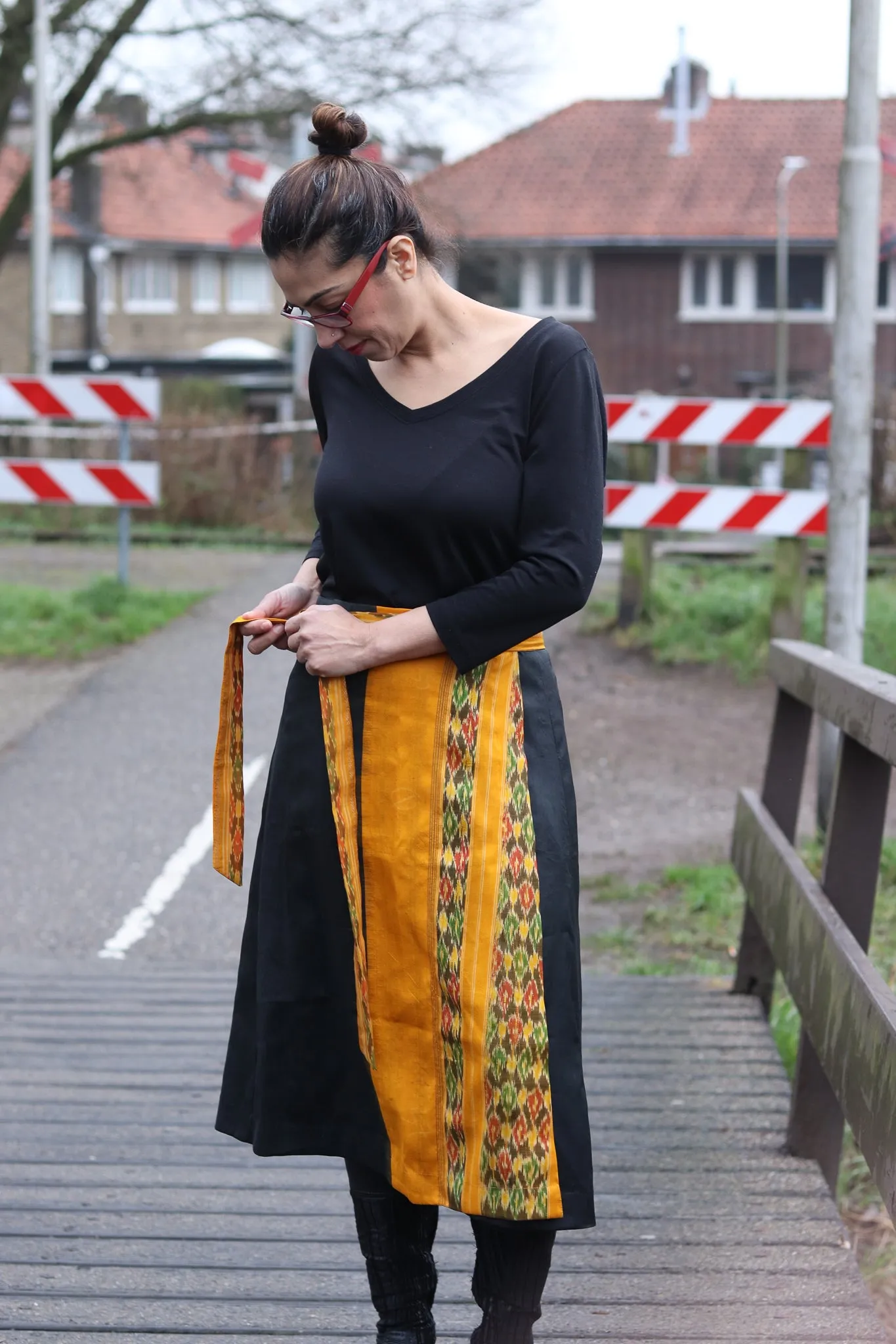 NEW! Vintage Sari Wrap Skirt