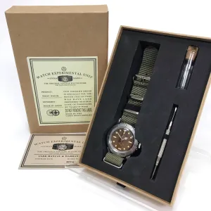 NEW! WMT Royal Marine - Frogman Tropical II Dial / Diver 'Ghost Bezel' Watch