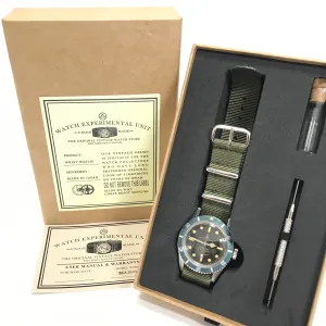 NEW! WMT Sea Diver - Sea Diver Dial / Diver Ghost Bezel AGED Watch 218-14