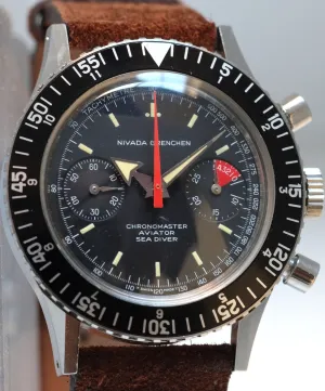 Nivada Grenchen Chronomaster Aviator Sea Driver