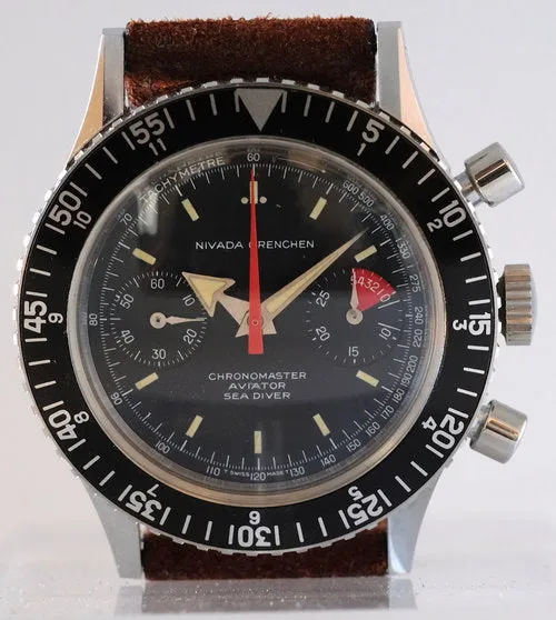Nivada Grenchen Chronomaster Aviator Sea Driver
