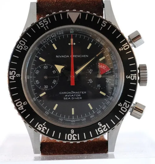 Nivada Grenchen Chronomaster Aviator Sea Driver