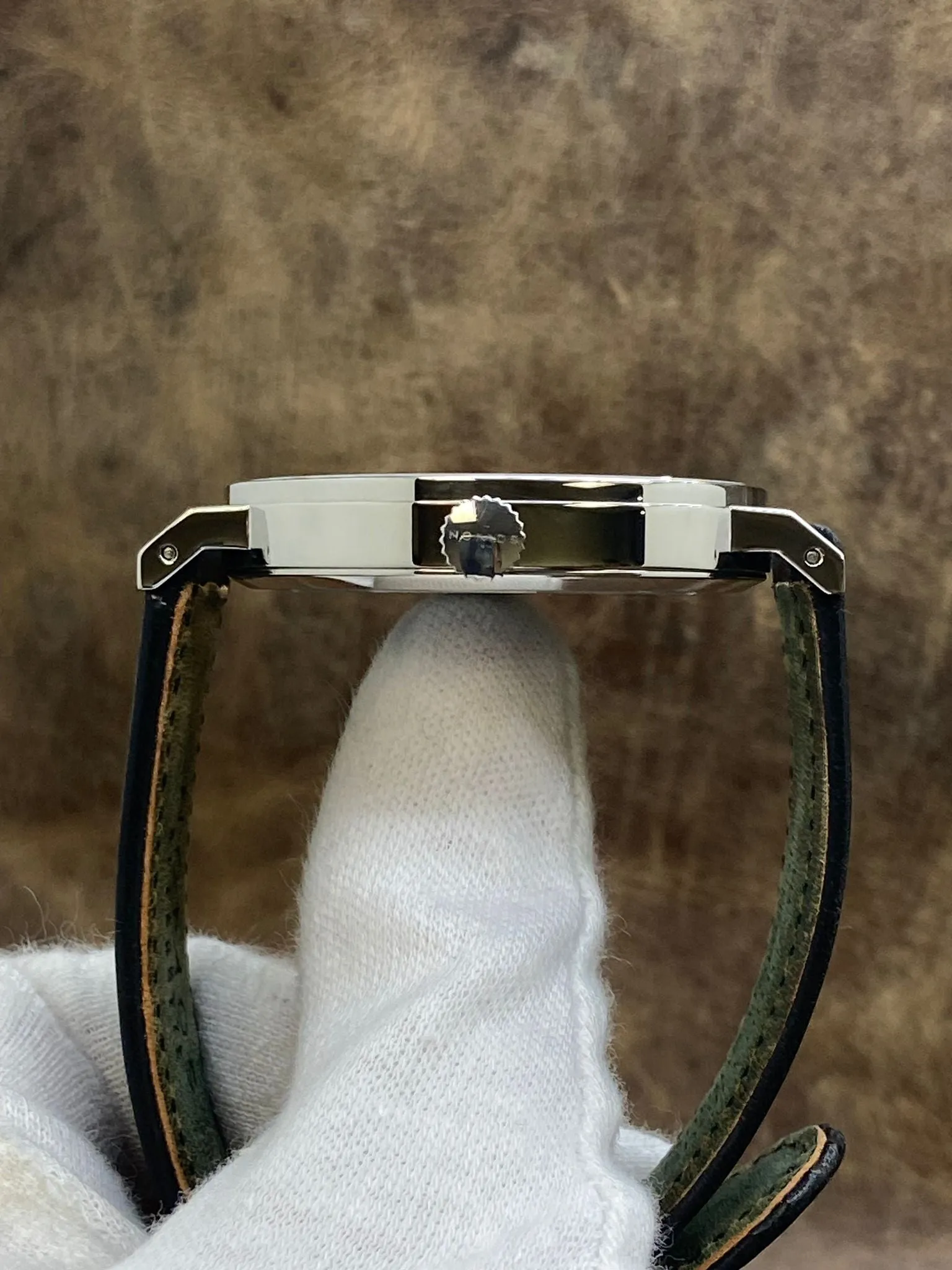 Nomos Tangente Neomatik 181 Ruthenium Grey Dial Automatic Men's Watch