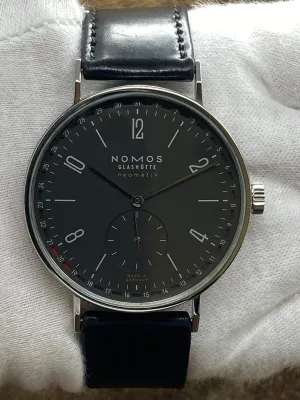 Nomos Tangente Neomatik 181 Ruthenium Grey Dial Automatic Men's Watch